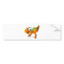 Dina The Dinosaur Bumper Sticker