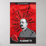 Dinamo Futurista Marinetti Zang Tumb Tumb Posters