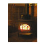 Dinde au feu postcard