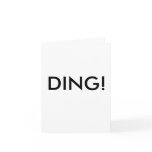 DING! CARD