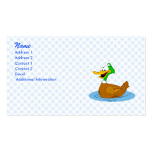 Dingy Duck Business Card