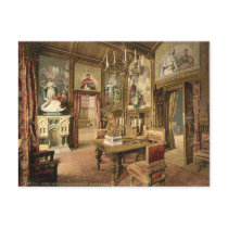 Dining Room, Neuschwanstein Castle, Germany Postcards