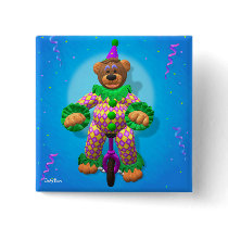 Dinky Bears Clown on Unicycle