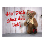 Dinky Bears : Déclaration d'amour Carte Postale