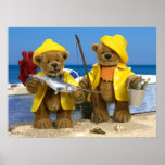 Dinky Bears: Fishermen Print