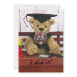 Dinky Bears: Graduation invitations