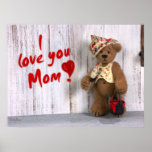 Dinky Bears: I love you Mom posters
