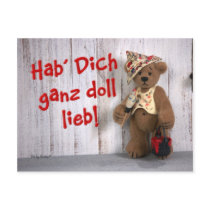 Dinky Bears: Liebeserklärung Postkarte