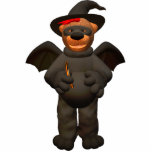 Dinky Bears Little Bat Photo Sculptures