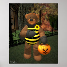 Dinky Bears Little Bee Poster