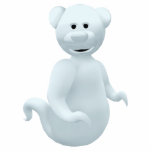 Dinky Bears Little Ghost photo sculptures