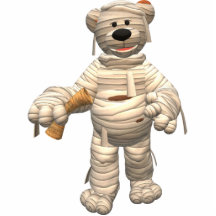 Dinky Bears Little Mummy Photo Sculpture