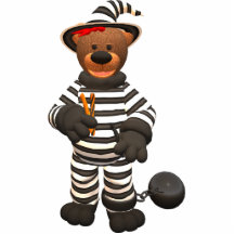 Dinky Bears Little Prisoner Photo Sculptures