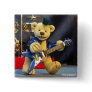Dinky Bears: Rock star Pinback Button