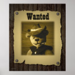 Dinky Bears: Wanted Poster