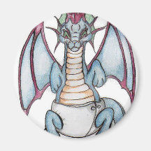 Dinky Toddler Fridge Magnets