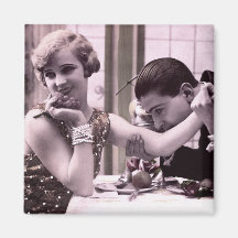 Dinner Date Fridge Magnets