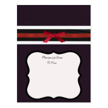 Dinner Invitation Postcard