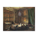 Dinner of the Prince of Conti in the Temple Post Card