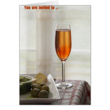 Dinner or Party Invitation Card