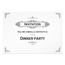 Dinner Party Invitation