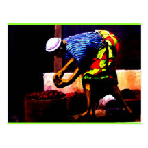 DINNER TIME BY MOJISOLA A GBADAMOSI OKUBULE POSTCARD