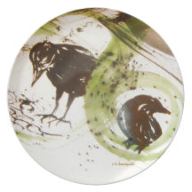 dinner time plates
