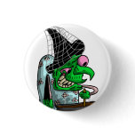 Dinnerlady Witch buttons
