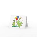 Dino 6th Birthday Invitation Cards