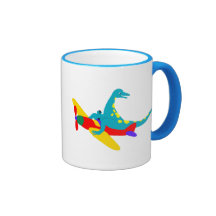 Dino Aviator Coffee Mug