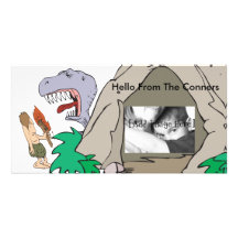 Dino Burp Custom Photo Card