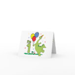 Dino First Birthday Invitations Card
