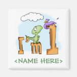 Dino Fun 1st Birthday Magnets