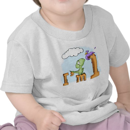 Dino Fun 1st Birthday T Shirt