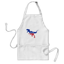 Dino Party Logo Apron