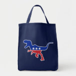 Dino Party Logo Tote Bags