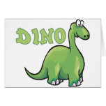 Dino The Dinosaur Greeting Cards