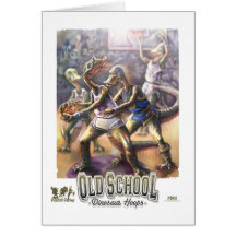 Dinosaur Basketball Card