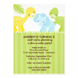 Dinosaur Birthday Party Invitation