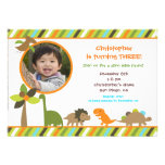 Dinosaur Birthday Party Invitation