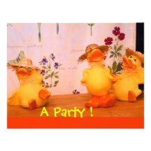 Dinosaur Birthday Party Personalized Invite