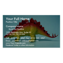 Dinosaur Business Card Template