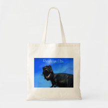 Dinosaur canvas bag