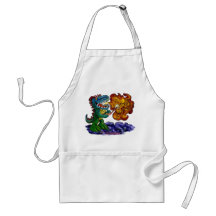 Dinosaur Dragon Cooking Marshmallows With Breath Apron