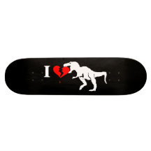Dinosaur eat heart skate boards