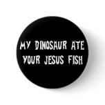 Dinosaur Eats Jesus Fish