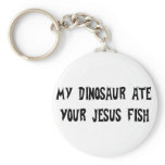 Dinosaur Eats Jesus Fish
