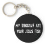 Dinosaur Eats Jesus Fish