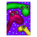 Dinosaur Family Greeting Cards