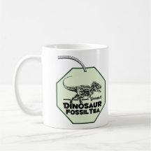 Dinosaur Fossil Tea Mugs